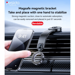 حامل هاتف مغناطيسي قابل للدوران 360 360 Rotation Magnetic Phone Holder