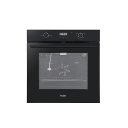 فرن غازي / كهربائي مدمج من هاير - 80 لتر - HOX6210GB Haier Built-in Gas/Electric Oven - 80 Liters - HOX6210GB