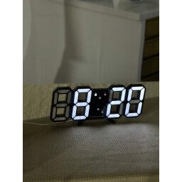 ساعە الکترونی لید usb USB LED electronic watch