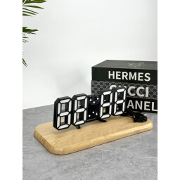 ساعە الکترونی لید usb USB LED electronic watch