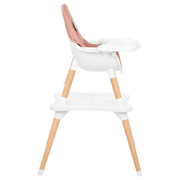 كرسي نادر للاطفال baby highchair pink