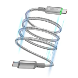 كابل وي وو Wi-C084 ماجلينك USB-C إلى USB-C بقوة 100 واط – طول 1 متر WIWU 100W CABLE C-C 1M