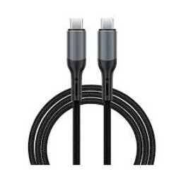 كابل شحن WiWU WI-C036 بقوة 240 واط USB-C إلى USB-C (ThunderBolt/PD) Wiwu 240W C-C ThunderBolt Charging Cable Wi-C036