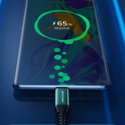 كيبل شحن ونقل بيانات ويكوم WDC-169a من USB إلى Type-C بقوة 6 أمبير WEKOME WDC-169a USB-A to Type-C 6A Super-Fast Charging Data Cable