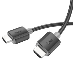 كيبل HOCO US08 HDMI 2.0 بدقة 4K بتردد 60Hz بطول 2 متر HOCO US08 HDMI 2.0 Male to Male Cable 4K 60Hz (2m)