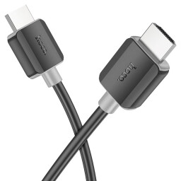 كيبل HOCO US08 HDMI 2.0 بدقة 4K بتردد 60Hz بطول 2 متر HOCO US08 HDMI 2.0 Male to Male Cable 4K 60Hz (2m)