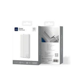 باور بانك “وي-وو إيسن” موديل WI-P078 – سعة 10,000 mAh وشحن 2A WIWU ESSEN POWER BANK 10.000 MAH WI-P078 2A