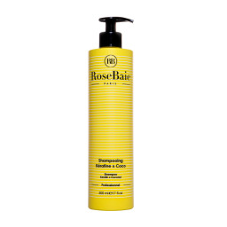 شامبو روز باي بالكيراتين وزيت جوز الهند مرطب ومغذٍ 500 مل RoseBaie Keratin & Coconut Oil Moisturizing Nourishing Shampoo 500 ml