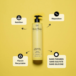 شامبو روز باي بالكيراتين وزيت جوز الهند مرطب ومغذٍ 500 مل RoseBaie Keratin & Coconut Oil Moisturizing Nourishing Shampoo 500 ml