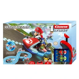 كاريرا فيرست نينتندو ماريو كارت سلوت كار ريس تراك Carrera First Nintendo Mario Kart Slot Car Race Track Set