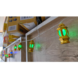 نشرة فوانيس الوان 3 متر Lanterns of Colors 3 Meters