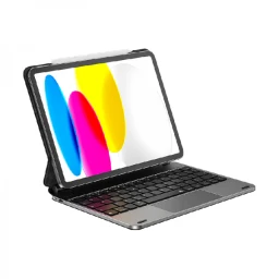 لوحة مفاتيح WiWU ماجيك كيبورد موديل KX005 (عربي + إنجليزي) لإيباد بحجم 10.9″ (2022) Wiwu Magic keyboard KX005 (Arabic + English) 10.9 2022