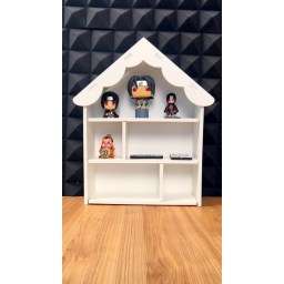 رف كوخ جداري ديكوري shelve hut shape