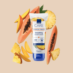كريم مرطب لليدين برائحة الفواكه الاستوائية 75 مل Avon Tropical Fruits Smoothing Hand Cream 75ml
