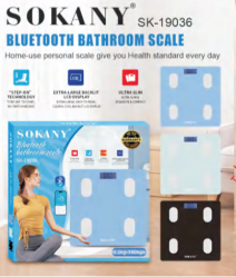 ميزان حمام رقمي بلوتوث Bluetooth Digital Bathroom Scale