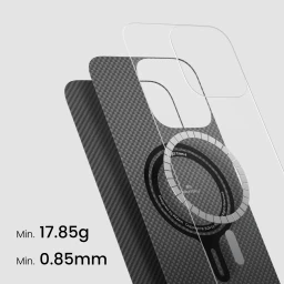 كفر بيتاكا كاربون / أراميد لهاتف آيفون 16 برو ماكس (PITAKA20) PITAKA CARBON FOR 16 PRO MAX