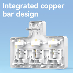 بلك سيار 3 منفذ Universal Socket Converter