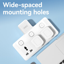 بلك سيار 3 منفذ Universal Socket Converter