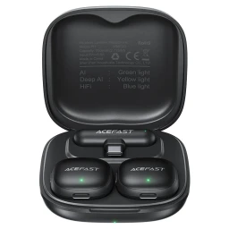 ميكروفون لاسلكي صغير الحجم Acefast R1 Wireless Lavalier Microphones-Black