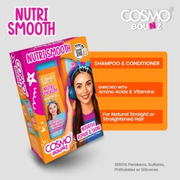 كت + شامبو للشعر الملس الطبيعي المصفف 400 مل 2PCS SHAMP & COND NUIRI SMOOTH 400ML
