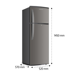 ثلاجة ومجمدة علوية نظام تبريد مباشر  - 220 لتر TOP MOUNT REFRIGERATOR - Defrost Type