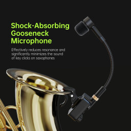 مايكروفون ساكسفون لاسلكي احترافي Xvive U7 Saxophone and Trumpet Wireless System with 2.4GHz Transmitter and Receiver Xvive U7 Saxophone and Trumpet Wireless System with 2.4GHz Transmitter and Receiver