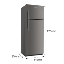ثلاجة ومجمدة علوية نظام تبريد مباشر  - 260 لتر TOP MOUNT REFRIGERATOR - Defrost Type