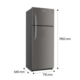 ثلاجة ومجمدة علوية نظام تبريد مباشر  - سعة 475 لتر TOP MOUNT REFRIGERATOR - Defrost Type