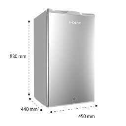 ثلاجة باب واحد نظام تبريد مباشر  - 90 لتر SINGLE DOOR REFRIGERATOR - Defrost Type