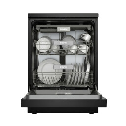 غسالة صحون شونك 14 موضع غسيل 9 برامج  ستيل اسود Dishwasher 14 Place Settings 9 Programs - Black INOX