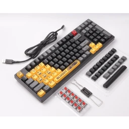 Bloody S98 RGB Mechanical Switch Gaming Keyboard BLMS Sports Lime ( En / Ar ) + ماوس كيمنك من شركة بلودي W95 MAX Bloody S98 RGB Mechanical Switch Gaming Keyboard BLMS Sports Lime ( En / Ar ) + Bloody W95 Max Sports Lime