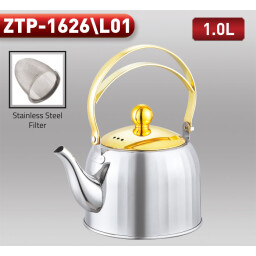 إبريق شاي من الفولاذ المقاوم للصدأ Stainless Steel Teapot