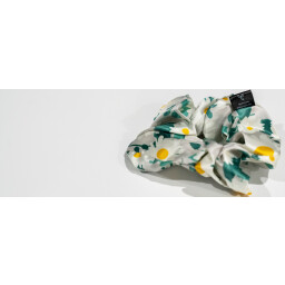 ربطة الشعر سكرونشيز مطبوعة حرير Silk printed Scrunchies Hair Band