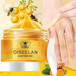 ماسك شمع ترطيب اليدين بالحليب والعسل GISEELAN HONEY HAND WAX