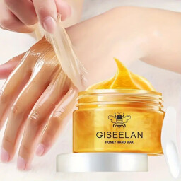 ماسك شمع ترطيب اليدين بالحليب والعسل GISEELAN HONEY HAND WAX