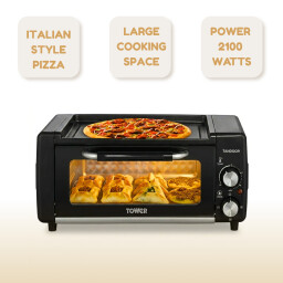 فرن تندور بتصميم بريطاني 2100 واط احترافي TANDOOR OVEN