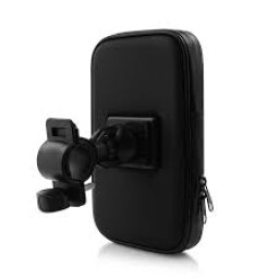 حامل جوال للدراجة الهوائية - حقيبة مقاومة للماء - أسود BWOOW - Bicycle Mobile Stand - Waterproof Bag - Black