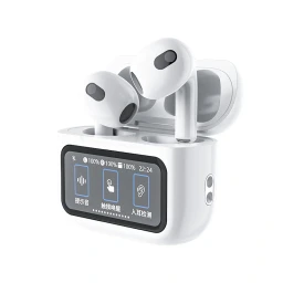 سماعات أذن لاسلكية من نوع True Wireless Stereo (TWS) مع تحكم باللمس وصوت ستيريو. WIWU T23 TRUE WIRELESS STEREO