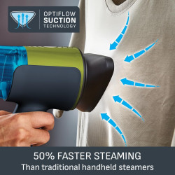 مكواة بخار تيفال ايروستيم المحمولة DT9810G0 AeroSteam Handheld Garment Steamer DT9810G0