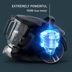 مكنسة كهربائية بدون كيس تيفال كومباكت باور XXL TW4B71 TEFAL Compact Power XXL Bagless Vacuum Cleaner TW4B71