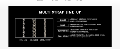 قلادة علاقة متعددة الاستخدامات (قصيرة) Multi Strap (Short)