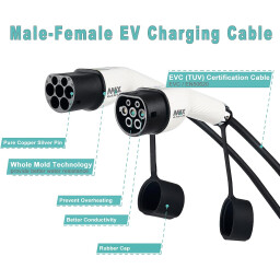 لشحن السيارات الكهربائية MAX GREEN Hybrid Charging Cable