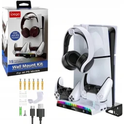 طقم تثبيت جداري من ipega لجميع أجهزة PS5- ipega Wall Mount Kit for All PS5-P5S011