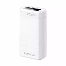 شاحن محمول بسعة 40,000 مللي امبير في الساعة 65W PD+QC Fast Charging Power Bank 40,000mAh