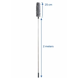 عصا تنظيف من الألياف الدقيقة قابلة للتمديد - 2 متر Extendable Microfiber Duster Stick - 2 Meter