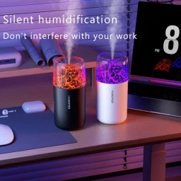 مرطب هواء بركان - أسود Volcano Air Humidifier - Black