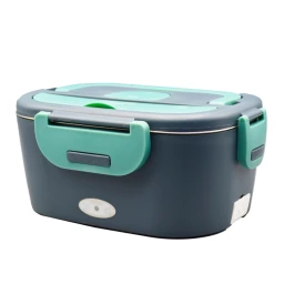 صندوق غذاء كهربائي - 40 واط - سعة 1.5 لتر - أخضر Electric Lunchbox - 40W - 1.5L - Green