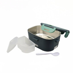 صندوق غذاء كهربائي - 40 واط - سعة 1.5 لتر - أخضر Electric Lunchbox - 40W - 1.5L - Green