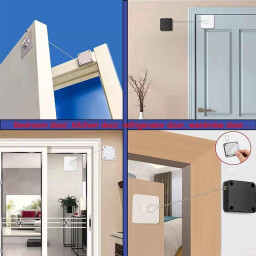 قفل باب أوتوماتيكي - أبيض Automatic Door Closer – White