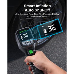 منفاخ إطارات شحن ذكي 150 PSI شاشة رقمية Smart charging tire inflator 150 PSI digital display